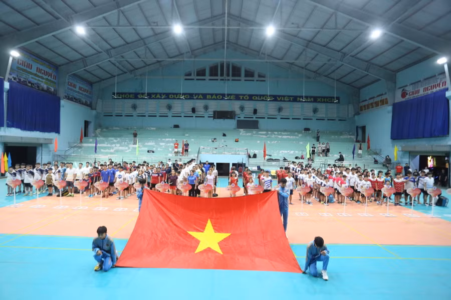 Giải năm nay có số lượng VĐV tham dự nhiều nhất từ trước tới nay. Ảnh: Văn Ngọc