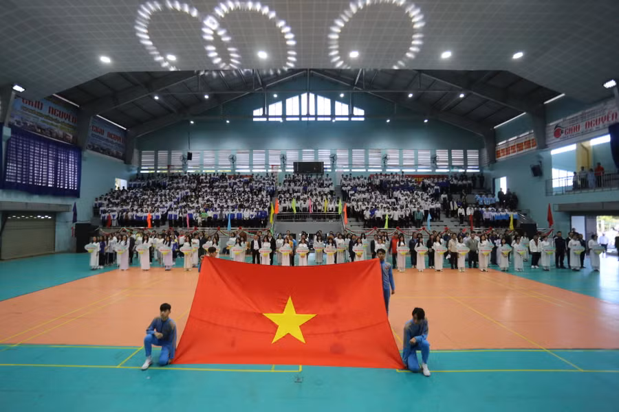 Sau 13 ngày tranh tài, Hội khỏe Phù đổng tỉnh Gia Lai lần thứ XI năm 2023 đã chính thức bế mạc. Ảnh: Văn Ngọc