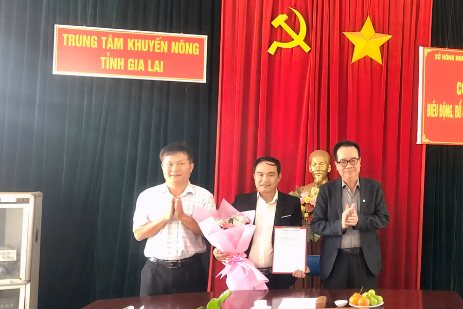 Ông Phạm Hữu Phước giữ chức vụ Giám đốc Trung tâm Khuyến nông tỉnh từ ngày 1-2-2024. Ảnh: Lê Nam