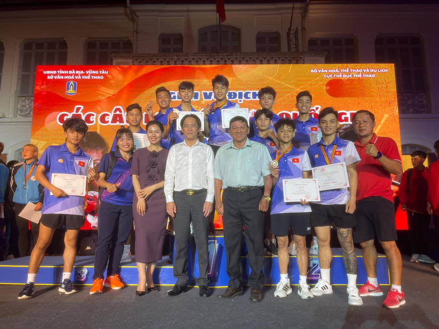 Các võ sĩ Gia Lai đã giành được 7 tấm huy chương. Ảnh: Phạm Xoan