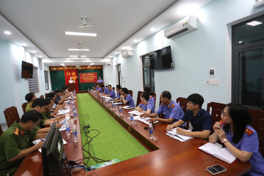 Các đại biểu tham gia hội nghị đã thảo luận nhiều vấn đề liên quan công tác phối hợp. Ảnh: Văn Ngọc Các đại biểu tham gia hội nghị đã thảo luận nhiều vấn đề liên quan công tác phối hợp. Ảnh: Văn Ngọc