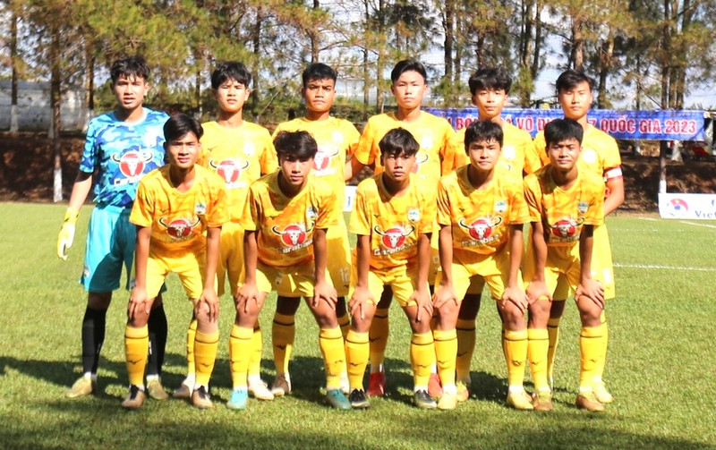 Các cầu thủ U17 LPBank HAGL sẽ được chơi vòng loại trên sân nhà. Ảnh: Văn Ngọc Các cầu thủ U17 LPBank HAGL sẽ được chơi vòng loại trên sân nhà. Ảnh: Văn Ngọc