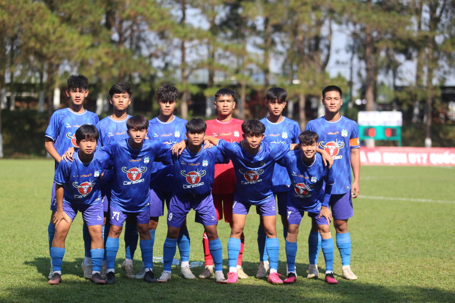 U17 LPBank HAGL đã có chiến thắng 3 sao tương đối dễ dàng. Ảnh: Văn Ngọc U17 LPBank HAGL đã có chiến thắng 3 sao tương đối dễ dàng. Ảnh: Văn Ngọc