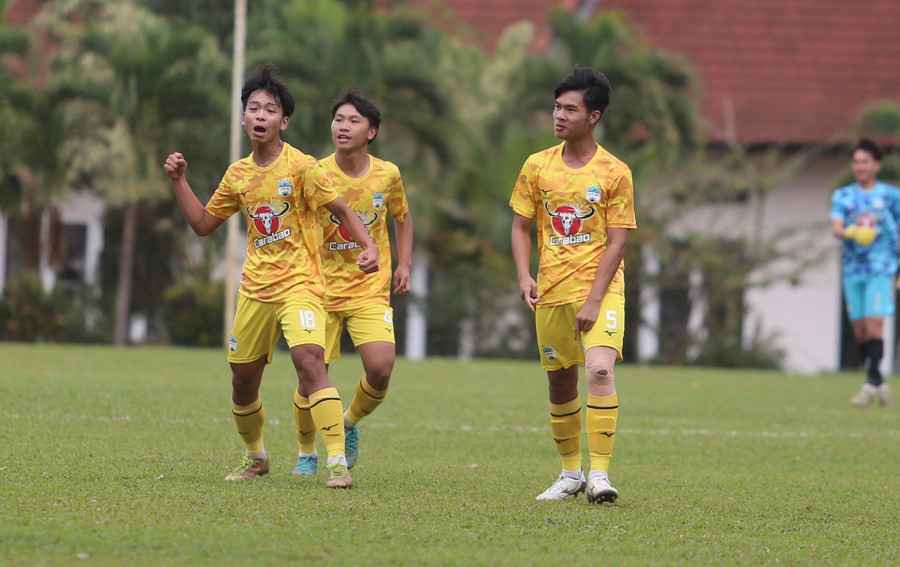 U17 HAGL đã giành chiến thắng một cách thuyết phục. Ảnh: Văn Ngọc U17 HAGL đã giành chiến thắng một cách thuyết phục. Ảnh: Văn Ngọc