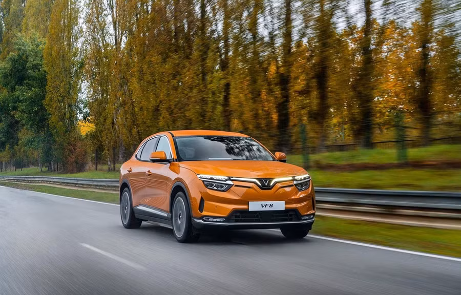 Mẫu xe VinFast VF8. (Ảnh nguồn: VinFast)