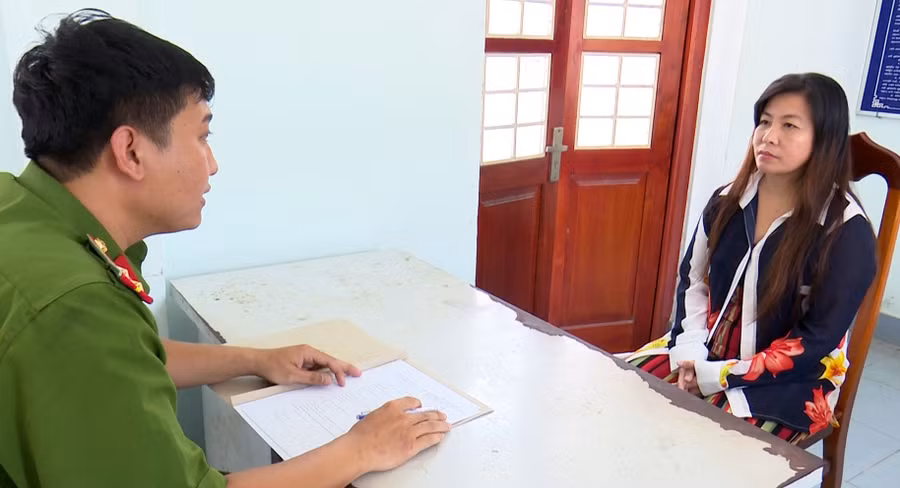 Tại cơ quan điều tra, Hồ Kiều Tho thừa nhận hành vi trộm cắp tiền của bạn nhậu.