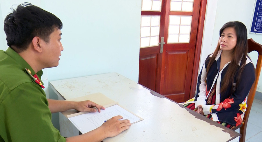 Tại cơ quan điều tra, Hồ Kiều Tho thừa nhận hành vi trộm cắp tiền của bạn nhậu.