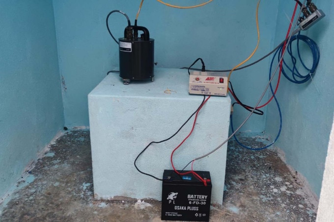 Trạm quan trắc theo dõi động đất được lắp đặt tại xã Đăk Tăng, huyện Kon Plông. Ảnh: Ngọc Oanh