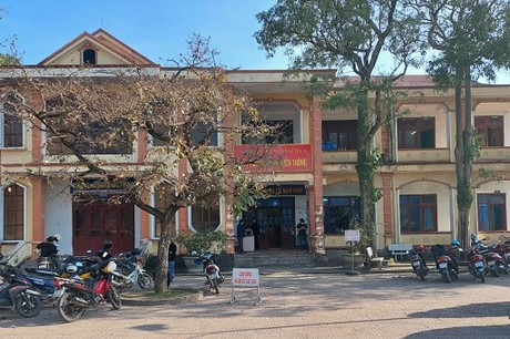 Chi nhánh Văn phòng Đăng ký Đất đai huyện Bố Trạch, nơi ông Túc làm Giám đốc.