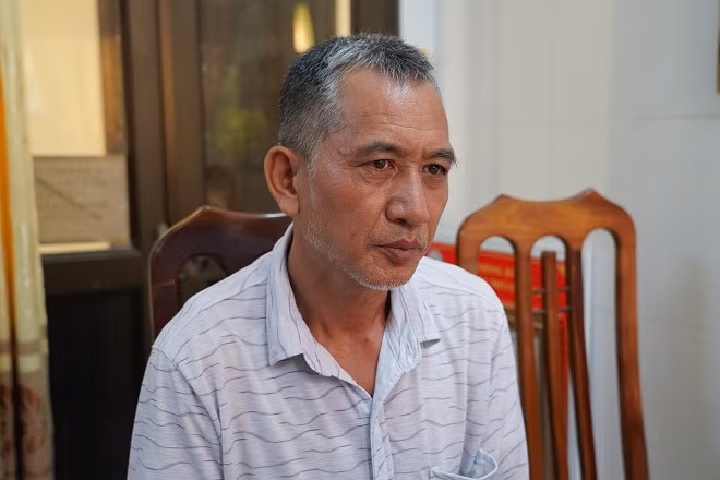 Đối tượng Dương Văn Tư tại cơ quan Công an. (Ảnh: Công an Hà Giang)