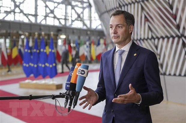 Thủ tướng Bỉ Alexander De Croo. (Ảnh: AFP/TTXVN)