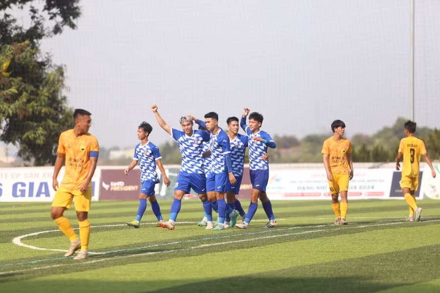 Bắc Ninh có chiến thắng khá dễ dàng trước Tây Nguyên Gia Lai. Ảnh: Văn Ngọc