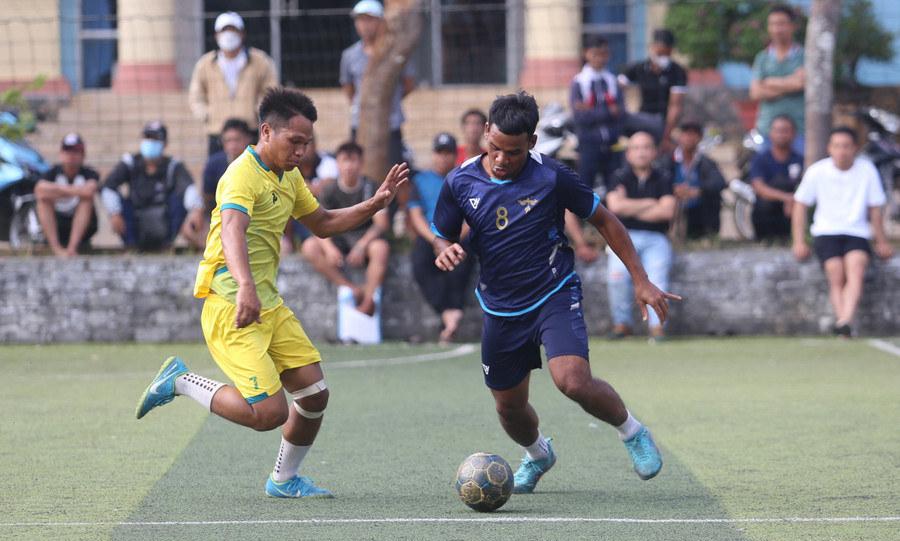 Các trận đấu đã diễn ra hấp dẫn với chất lượng chuyên môn cao. Ảnh: Văn Ngọc