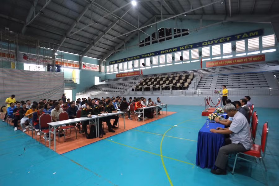 110 học viên tham gia lớp tập huấn lần này. Ảnh: Văn Ngọc