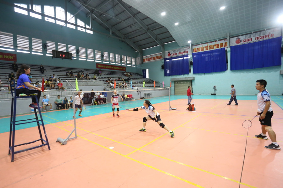 Các trận đấu đã diễn ra hấp dẫn với chất lượng chuyên môn cao. Ảnh: Văn Ngọc Các trận đấu đã diễn ra hấp dẫn với chất lượng chuyên môn cao. Ảnh: Văn Ngọc