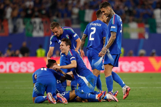 Các cầu thủ Italia không có màn trình diễn đủ thuyết phục ở vòng bảng. Ảnh: UEFA Các cầu thủ Italia không có màn trình diễn đủ thuyết phục ở vòng bảng. Ảnh: UEFA