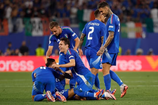 Các cầu thủ Italia không có màn trình diễn đủ thuyết phục ở vòng bảng. Ảnh: UEFA