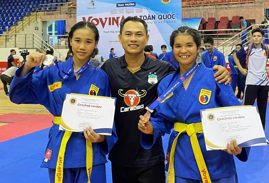 Các võ sĩ Vovinam Gia Lai đã thi đấu thành công ở giải năm nay. Ảnh: Quang Trung Các võ sĩ Vovinam Gia Lai đã thi đấu thành công ở giải năm nay. Ảnh: Quang Trung