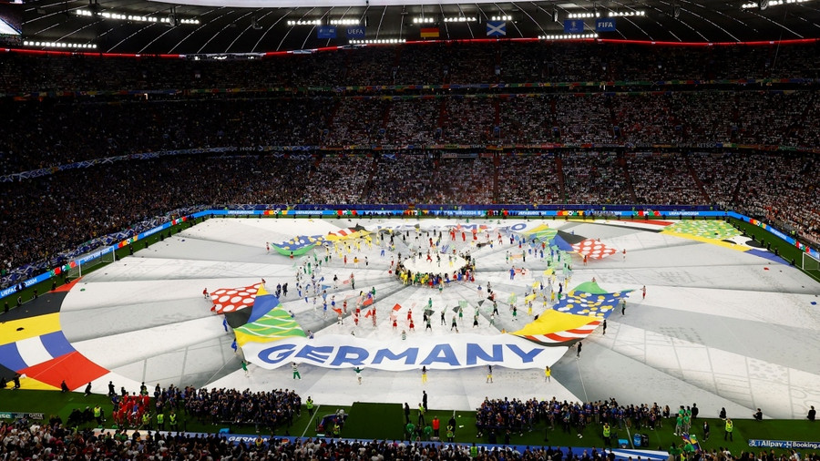 Lễ khai mạc đầy sắc màu của Euro 2024. Ảnh: Reuters