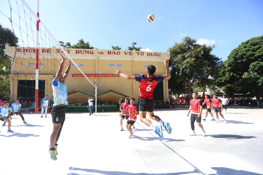 Các VĐV sẽ thi đấu ở 4 môn tại sân đấu thuộc Bộ Chỉ huy Quân sự tỉnh Gia Lai. Ảnh: Văn Ngọc Các VĐV sẽ thi đấu ở 4 môn tại sân đấu thuộc Bộ Chỉ huy Quân sự tỉnh Gia Lai. Ảnh: Văn Ngọc