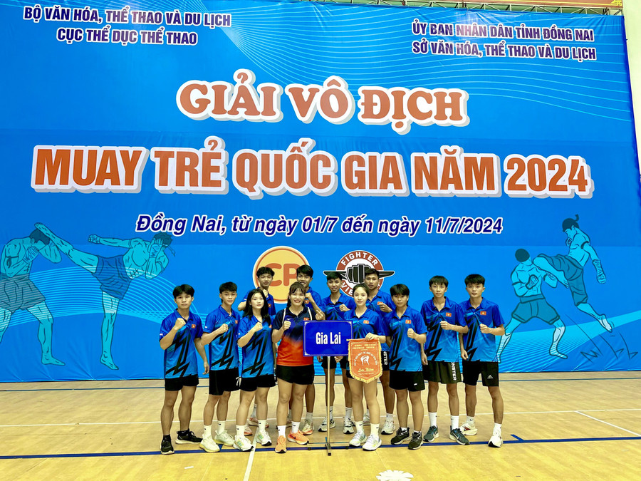 Các VĐV của Gia Lai đã giành được 8 huy chương ở giải đấu năm nay. Ảnh: Xoan Phạm Các VĐV của Gia Lai đã giành được 8 huy chương ở giải đấu năm nay. Ảnh: Xoan Phạm