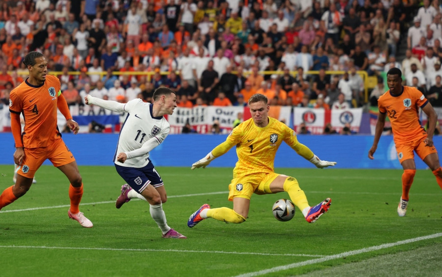 Đội tuyển Anh đã chơi trên cơ trước Hà Lan. Ảnh: UEFA Đội tuyển Anh đã chơi trên cơ trước Hà Lan. Ảnh: UEFA