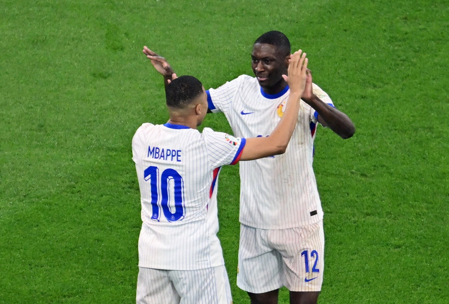 Pháp đã dội gáo nước lạnh cho Tây Ban Nha với bàn thắng của Muani. Ảnh: UEFA