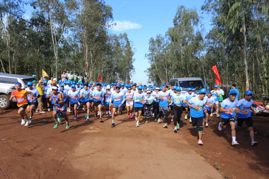 309 runner đã tranh tài ở giải năm nay. Ảnh: Văn Ngọc