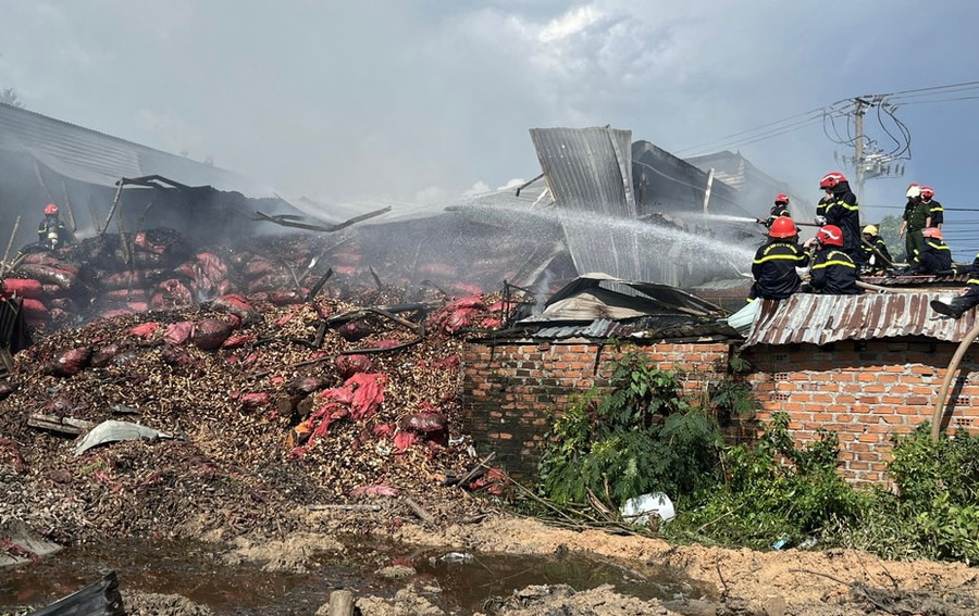 Từ đầu năm đã xảy ra nhiều vụ cháy gây thiệt hại tài sản lớn. Ảnh: Thanh Hải