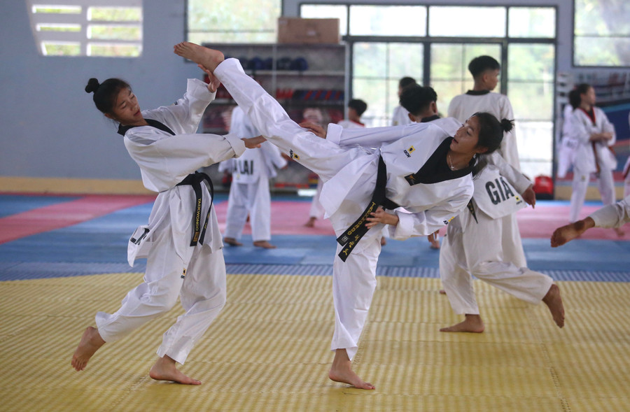 Năm 2024 sẽ có những giải đấu quốc tế lớn để 2 chị em chinh phục. Ảnh: Văn Ngọc Năm 2024 sẽ có những giải đấu quốc tế lớn để 2 chị em chinh phục. Ảnh: Văn Ngọc