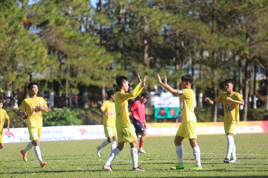 U19 LPBank HAGL đã có chiến thắng thứ 2 liên tiếp. Ảnh: Văn Ngọc U19 LPBank HAGL đã có chiến thắng thứ 2 liên tiếp. Ảnh: Văn Ngọc