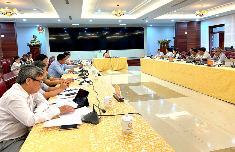 Quang cảnh cuộc họp. Ảnh: Lam Nguyên Quang cảnh cuộc họp. Ảnh: Lam Nguyên