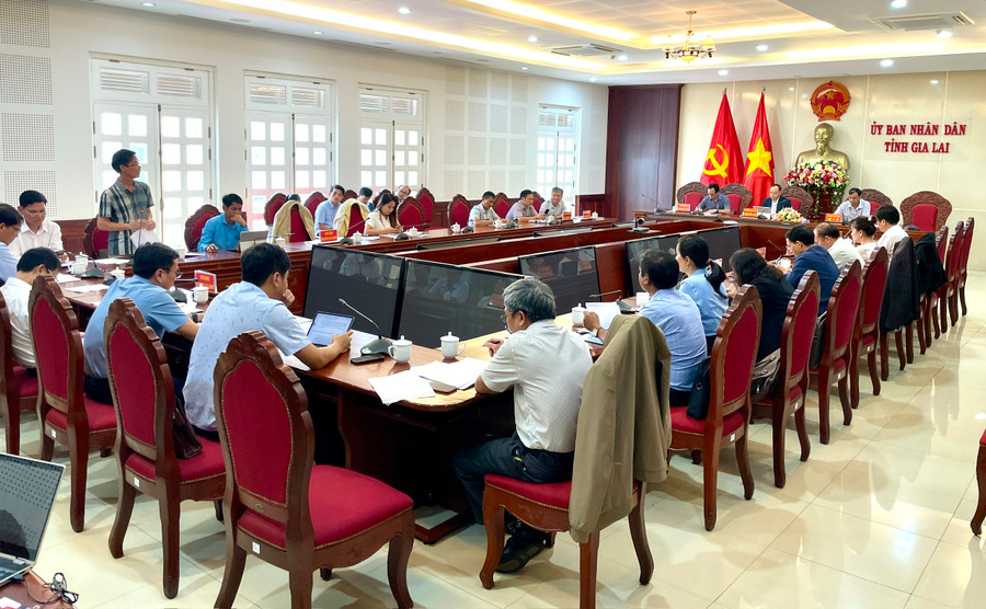 Quang cảnh cuộc họp. Ảnh: Lam Nguyên Quang cảnh cuộc họp. Ảnh: Lam Nguyên