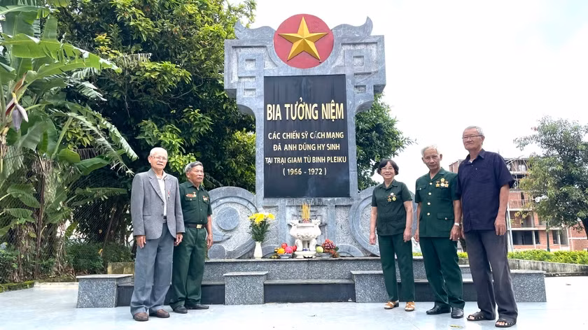 Trại giam tù binh Pleiku (1966-1972) vừa được xếp hạng Di tích lịch sử cấp tỉnh đầu năm 2024. Ảnh: Lam Nguyên