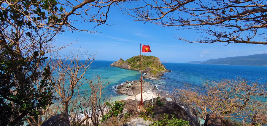 Toàn cảnh Côn Đảo. Ảnh: Trung tâm Bảo tồn Di tích Quốc gia Côn Đảo