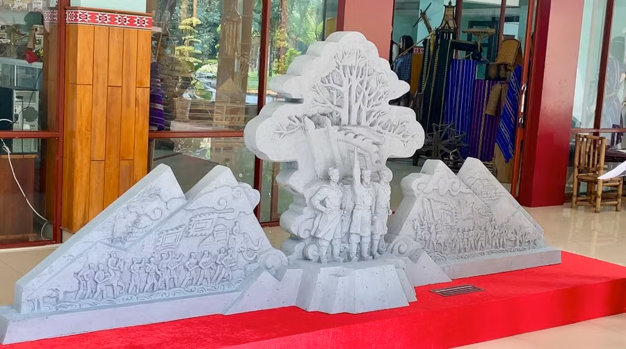 Mẫu phác thảo mang mã số H259. Ảnh: Lam Nguyên