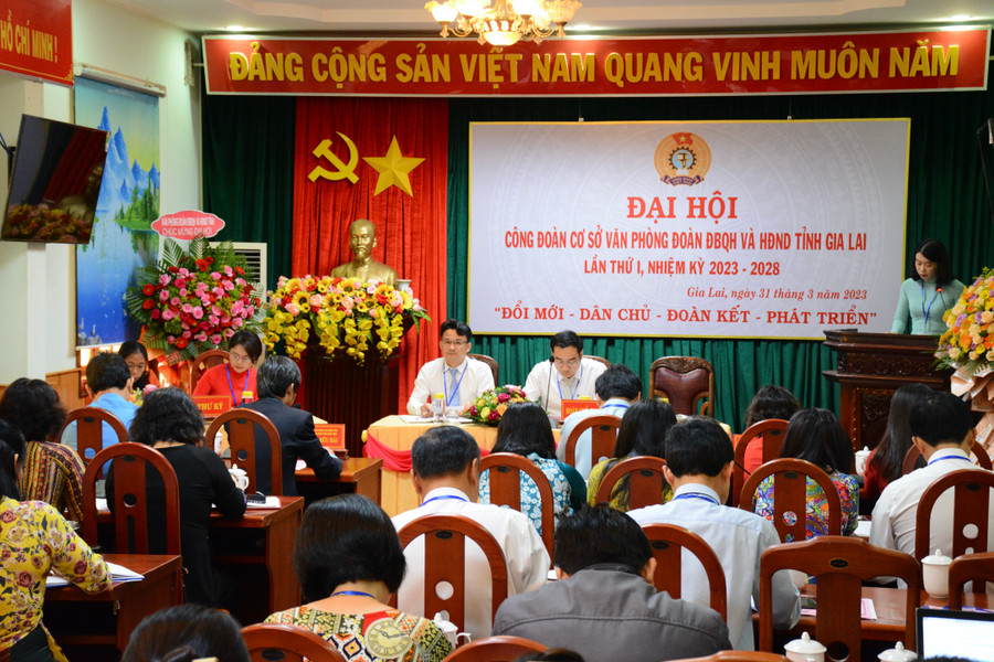 Quang cảnh Đại hội. Ảnh: Lam Nguyên Quang cảnh Đại hội. Ảnh: Lam Nguyên