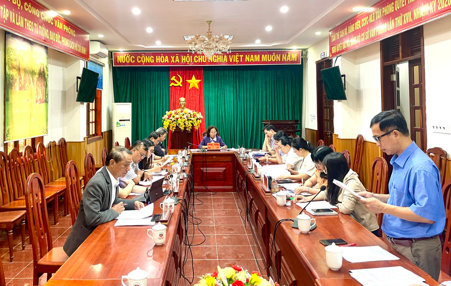 Quang cảnh cuộc họp. Ảnh: Lam Nguyên