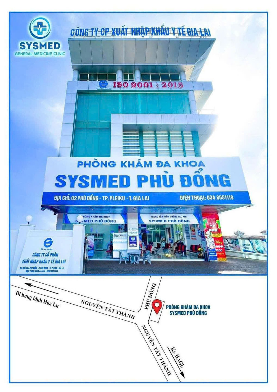 Phòng khám Đa khoa SYSMED Phù Đổng hiện là đơn vị dẫn đầu khám sức khỏe lái xe tại Gia Lai với các dịch vụ thăm khám sức khỏe lái xe đạt chuẩn, nhanh chóng, đúng quy trình. Ảnh: ĐVCC z6580535861702-9089a5dfda726015eecfc354cb9bd832.jpg