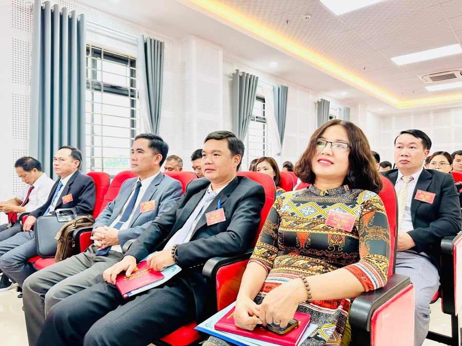 Đại hội có sự tham gia của 113 đảng viên đang sinh hoạt tại Đảng bộ bộ phận và các chi bộ trực thuộc Đảng bộ Sở. Ảnh: Như Nguyện z6720883883608-3b4c02a71150bbca01a019597b82d3f8.jpg