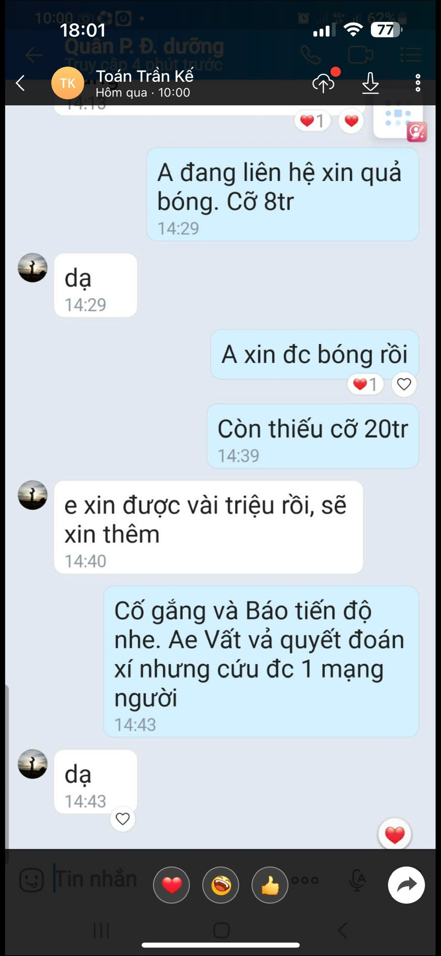 Sự nỗ lực của các y, bác sĩ đã giúp ông Thúch được cấp cứu và điều trị kịp thời. Ảnh chụp màn hình z6718363322319-6a1baa19ecda50392d538da745442621.jpg