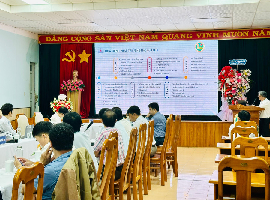 Bệnh viện Đa khoa Gia Lai chính thức áp dụng bệnh án điện tử kể từ ngày 28-9. Ảnh: Như Nguyện z7061401002161-caf592d8a21f11b20c56a8bfa7046bbe.jpg