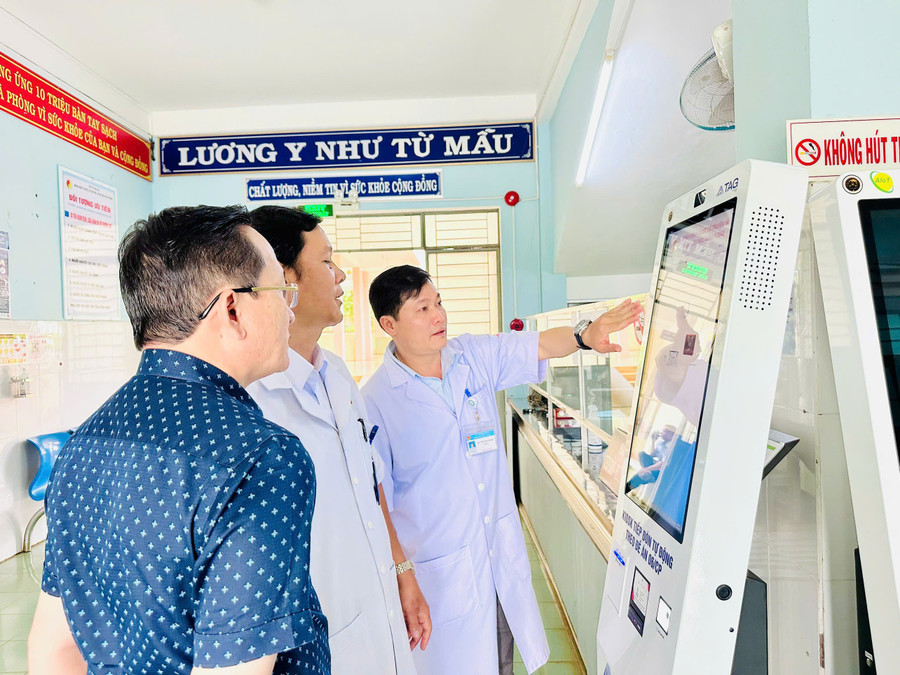Tại Gia Lai, ngành Y tế đã hoàn thành bệnh án điện tử tại 40 đơn vị khám chữa bệnh trên toàn tỉnh bao gồm tất cả các bệnh viện đa khoa, chuyên khoa và trung tâm y tế. Ảnh: Như Nguyện z7154832569775-76052b166793457b7b2e1bbce7792a6f.jpg