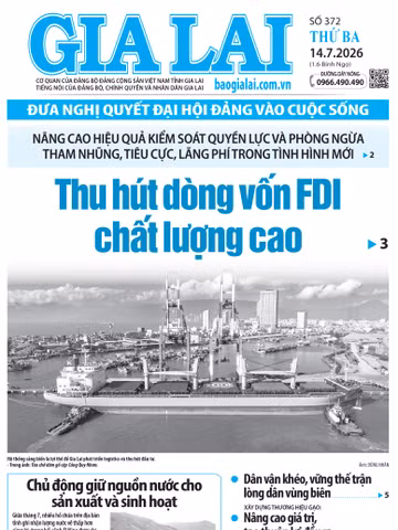 Báo Gia Lai số thứ ba ngày 14-7-2026
