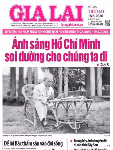 Báo Gia Lai số thứ hai ngày 18-5-2026