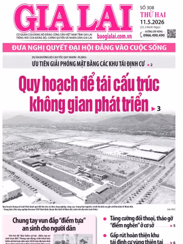 Báo Gia Lai số thứ hai ngày 11-5-2026