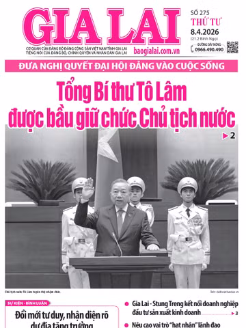 Báo Gia Lai số thứ tư ngày 8-4-2026
