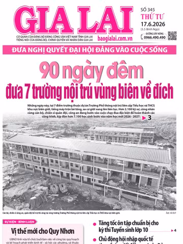 Báo Gia Lai số thứ tư ngày 17-6-2026