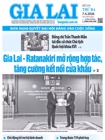 Báo Gia Lai số thứ ba ngày 7-4-2026