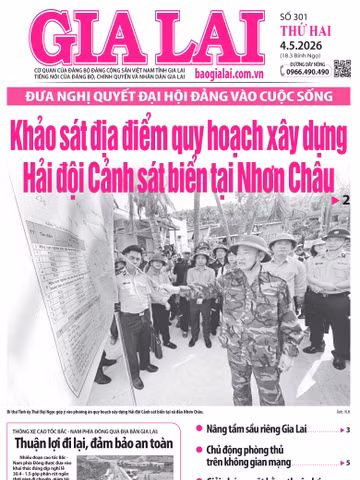 Báo Gia Lai số thứ hai ngày 4-5-2026